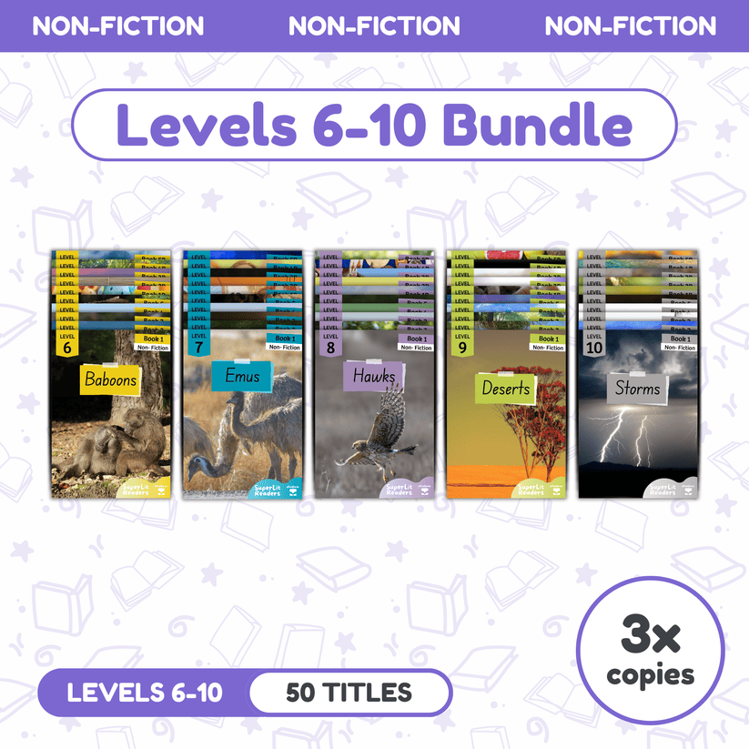Non-Fiction Levels 6-10 Bundle